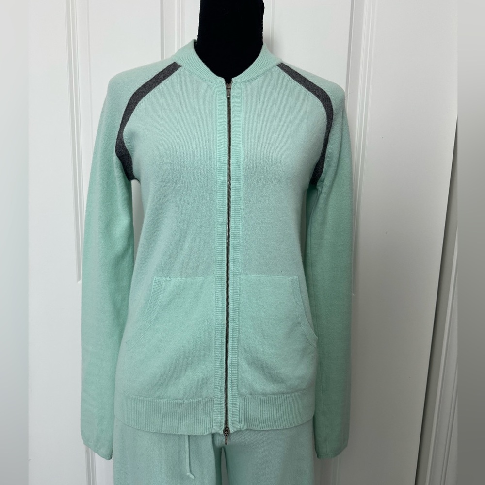 Two piece loungewear TSE 100% pure cashmere‎ size L